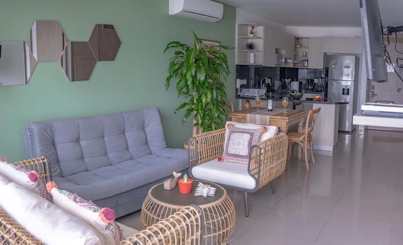 Lujoso Apartamento En Bocagrande Cartagena Kültér fotó