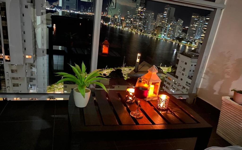 Lujoso Apartamento En Bocagrande Cartagena Kültér fotó